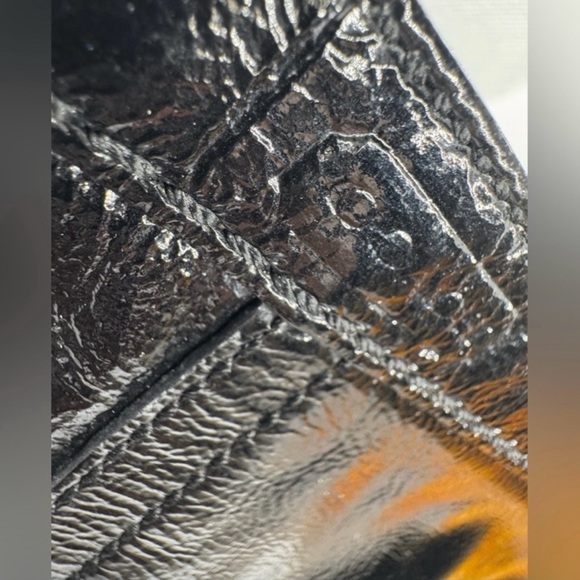 Coach Vintage Black Patent Leather Clutch with Hangtag! Amazing 🤩 - Picture 4 of 4